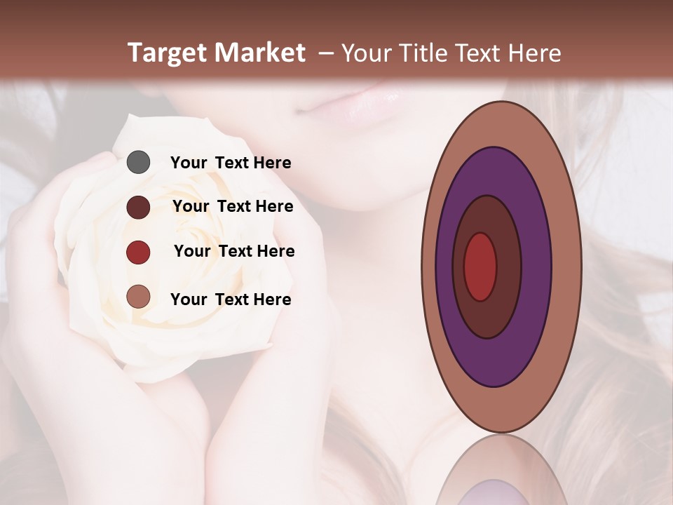 Girl Glamor Romantic PowerPoint Template