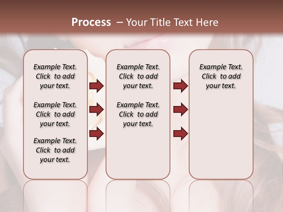 Girl Glamor Romantic PowerPoint Template