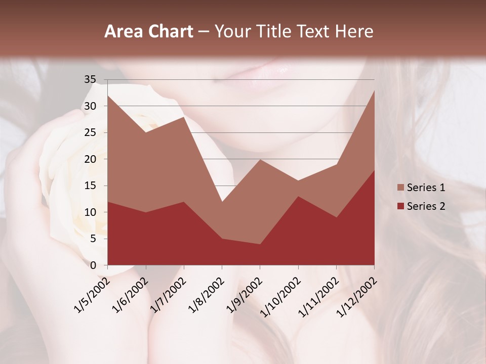 Girl Glamor Romantic PowerPoint Template