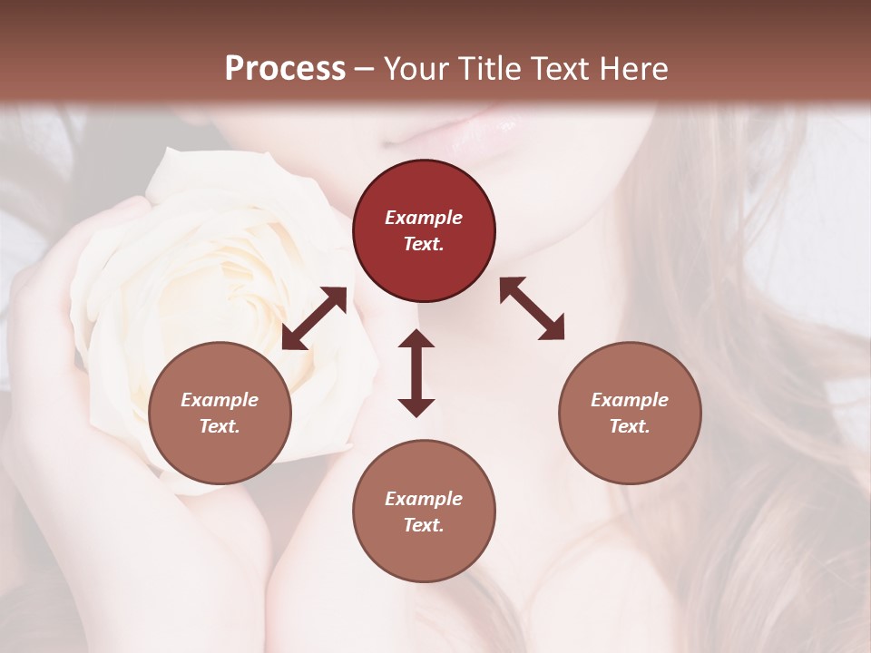 Girl Glamor Romantic PowerPoint Template