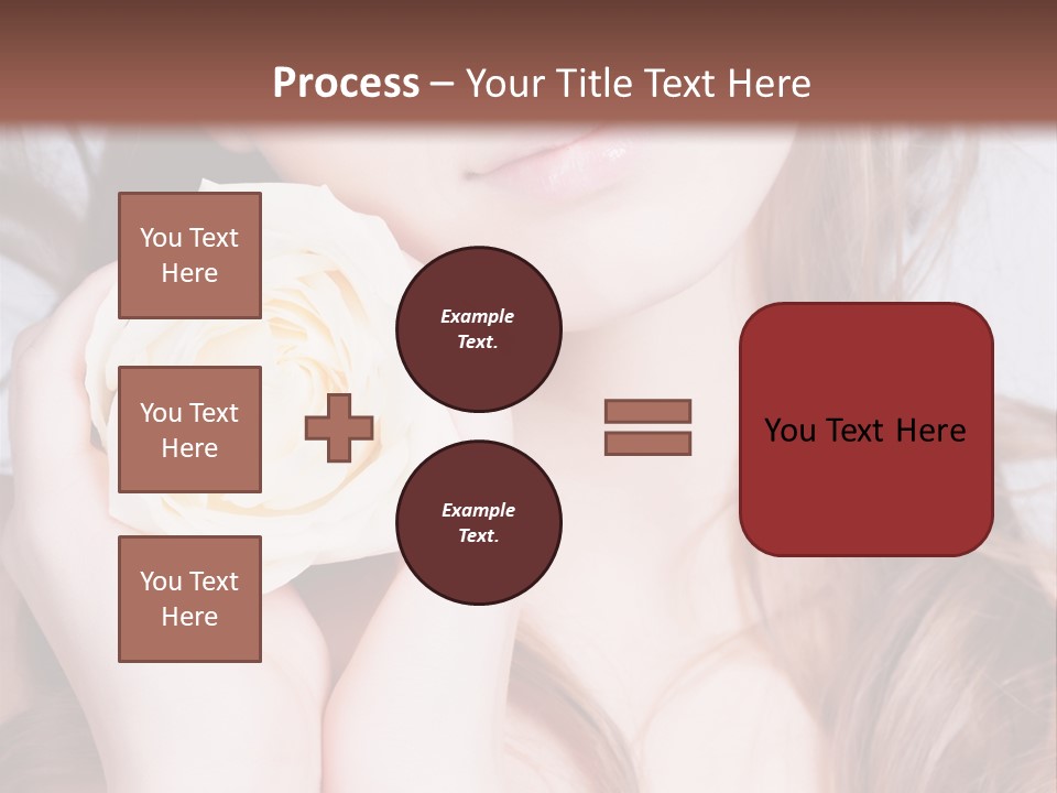 Girl Glamor Romantic PowerPoint Template