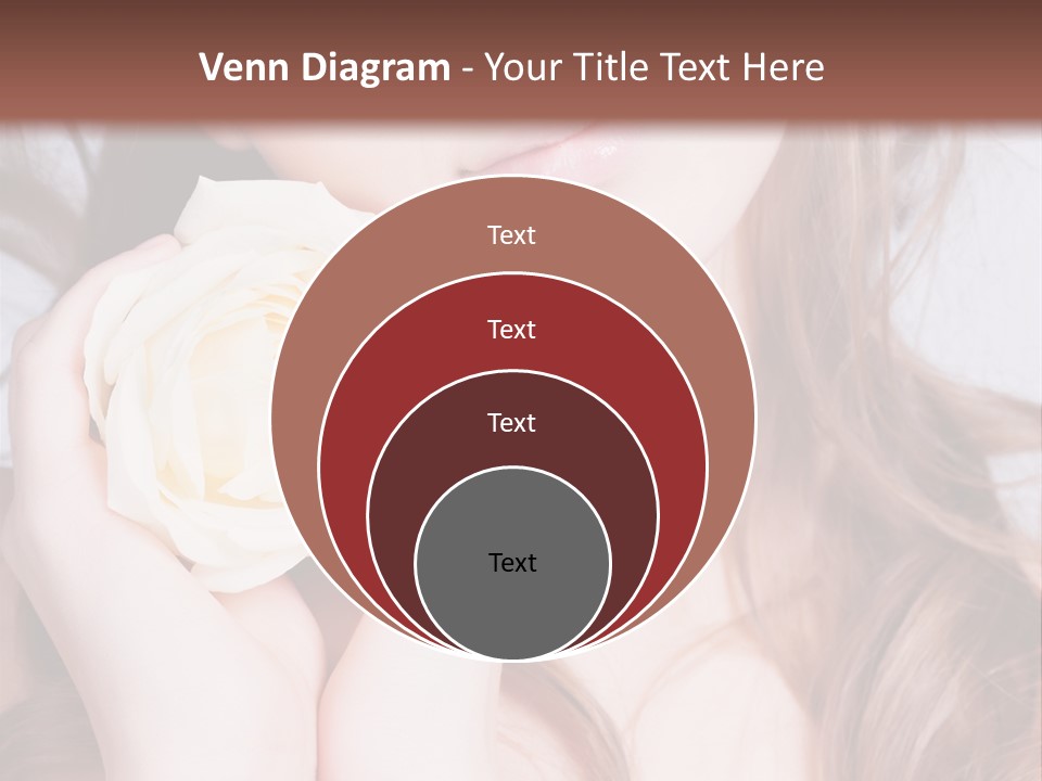 Girl Glamor Romantic PowerPoint Template