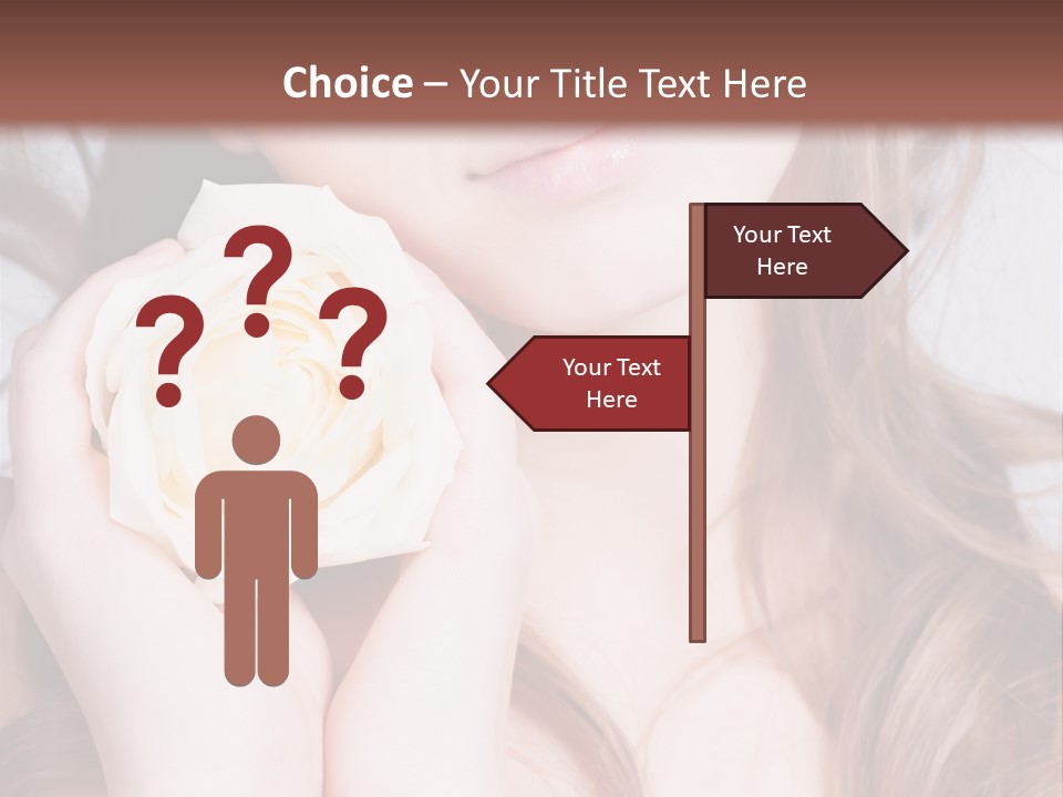 Girl Glamor Romantic PowerPoint Template