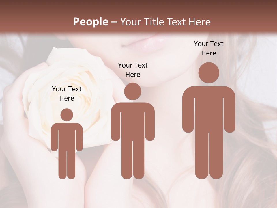 Girl Glamor Romantic PowerPoint Template