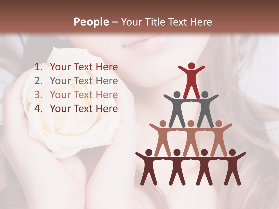 Girl Glamor Romantic PowerPoint Template