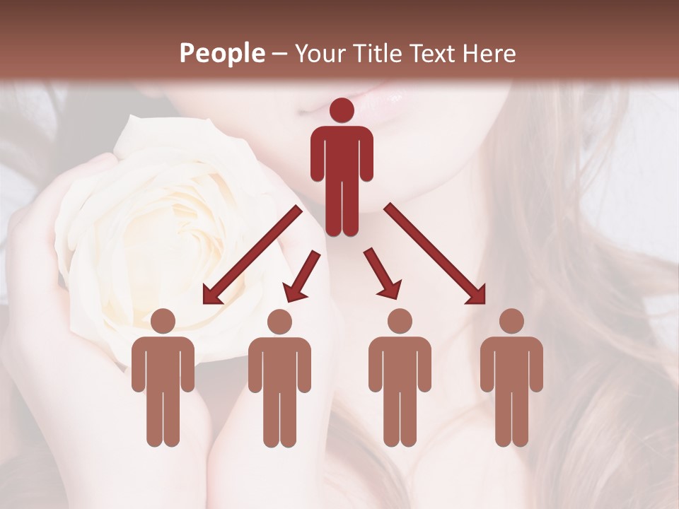 Girl Glamor Romantic PowerPoint Template