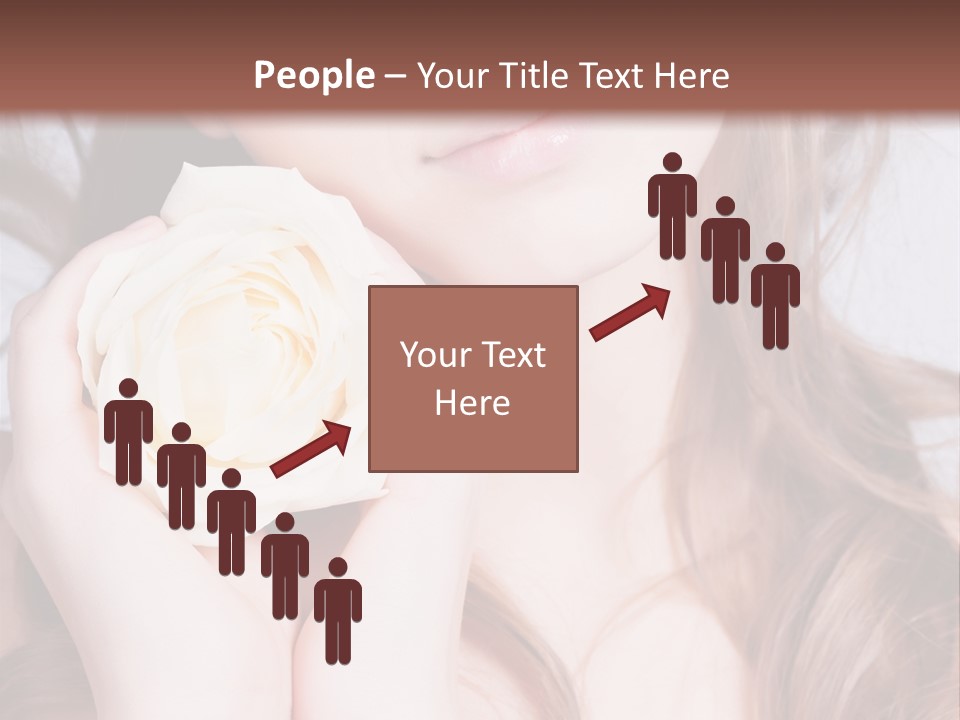 Girl Glamor Romantic PowerPoint Template