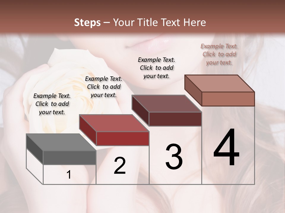 Girl Glamor Romantic PowerPoint Template