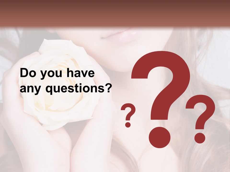 Girl Glamor Romantic PowerPoint Template