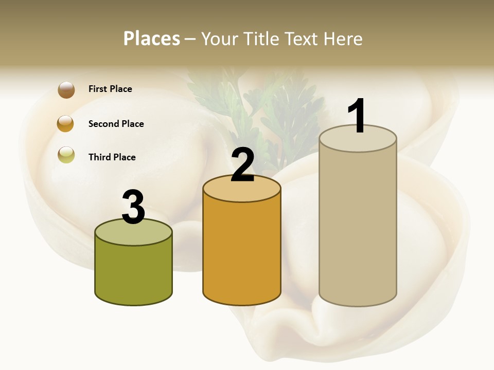 Pelmeni Cook Isolated PowerPoint Template