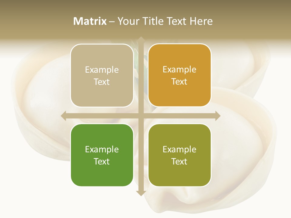 Pelmeni Cook Isolated PowerPoint Template