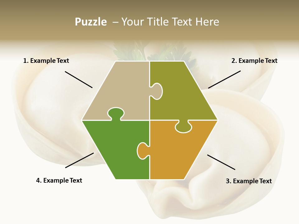 Pelmeni Cook Isolated PowerPoint Template