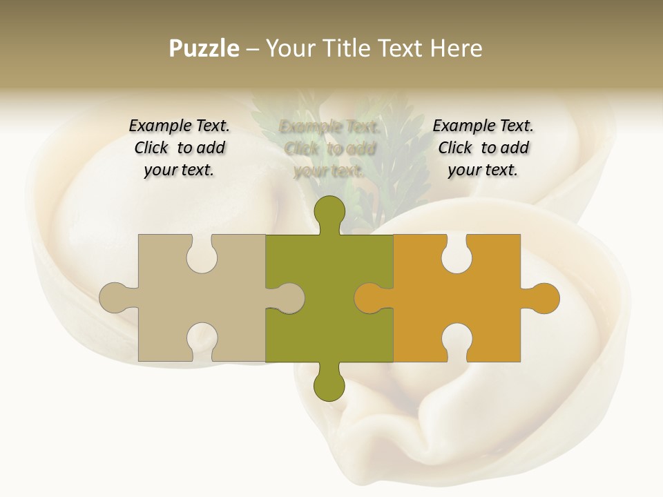 Pelmeni Cook Isolated PowerPoint Template