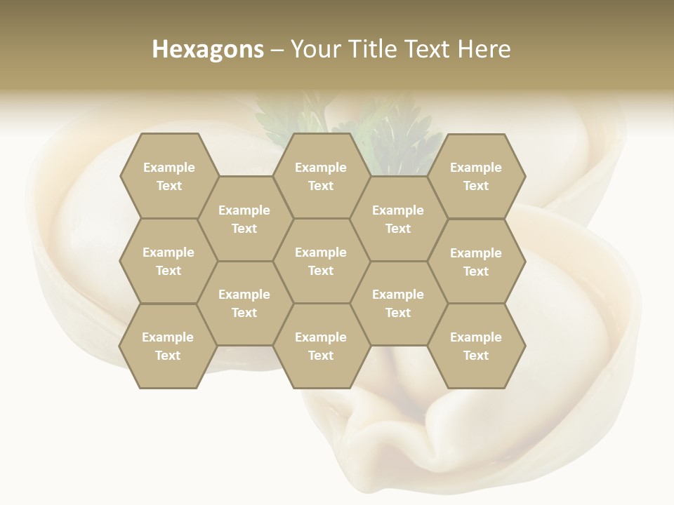 Pelmeni Cook Isolated PowerPoint Template