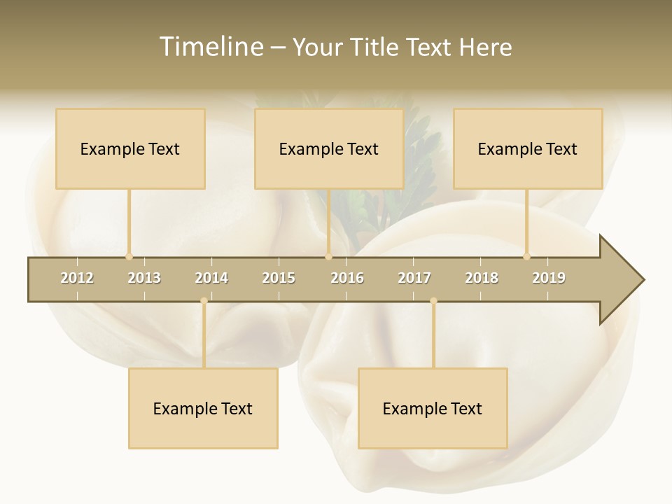 Pelmeni Cook Isolated PowerPoint Template