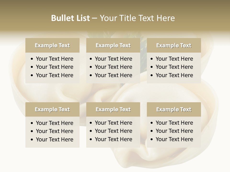 Pelmeni Cook Isolated PowerPoint Template