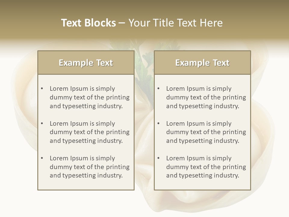 Pelmeni Cook Isolated PowerPoint Template