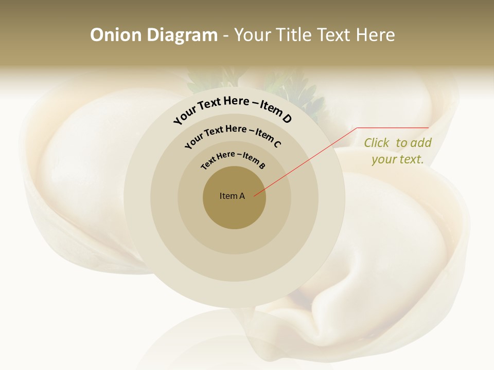 Pelmeni Cook Isolated PowerPoint Template