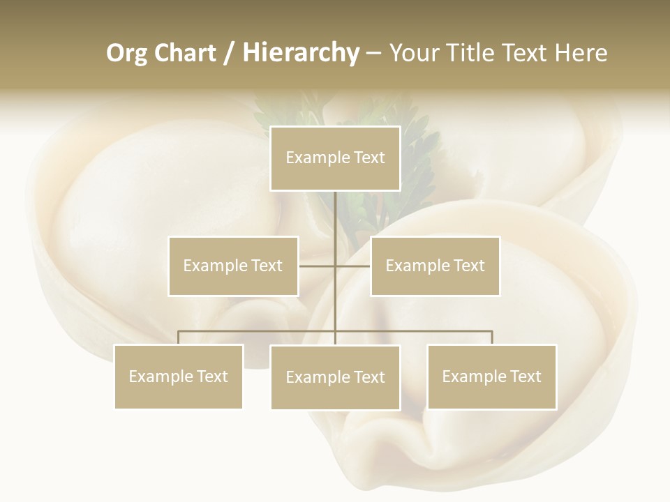 Pelmeni Cook Isolated PowerPoint Template
