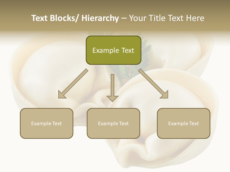 Pelmeni Cook Isolated PowerPoint Template