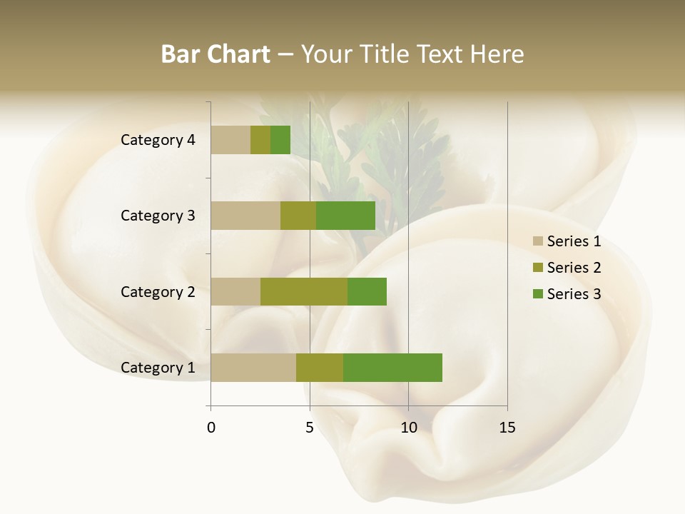 Pelmeni Cook Isolated PowerPoint Template