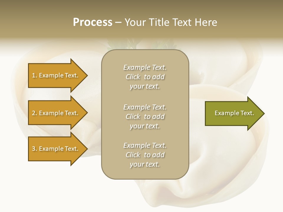 Pelmeni Cook Isolated PowerPoint Template