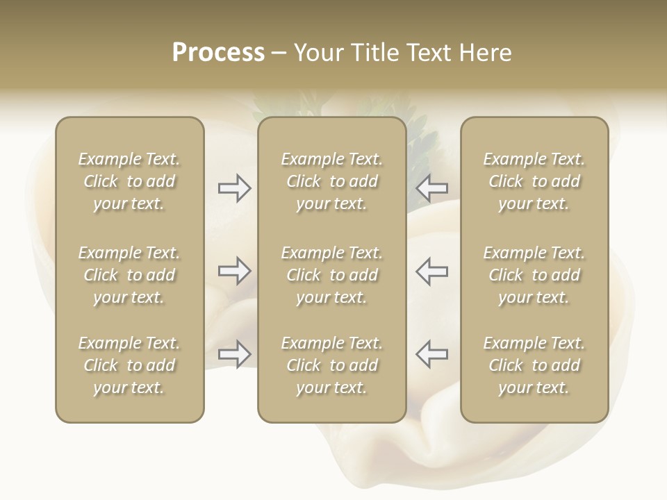 Pelmeni Cook Isolated PowerPoint Template