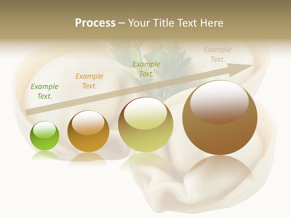 Pelmeni Cook Isolated PowerPoint Template