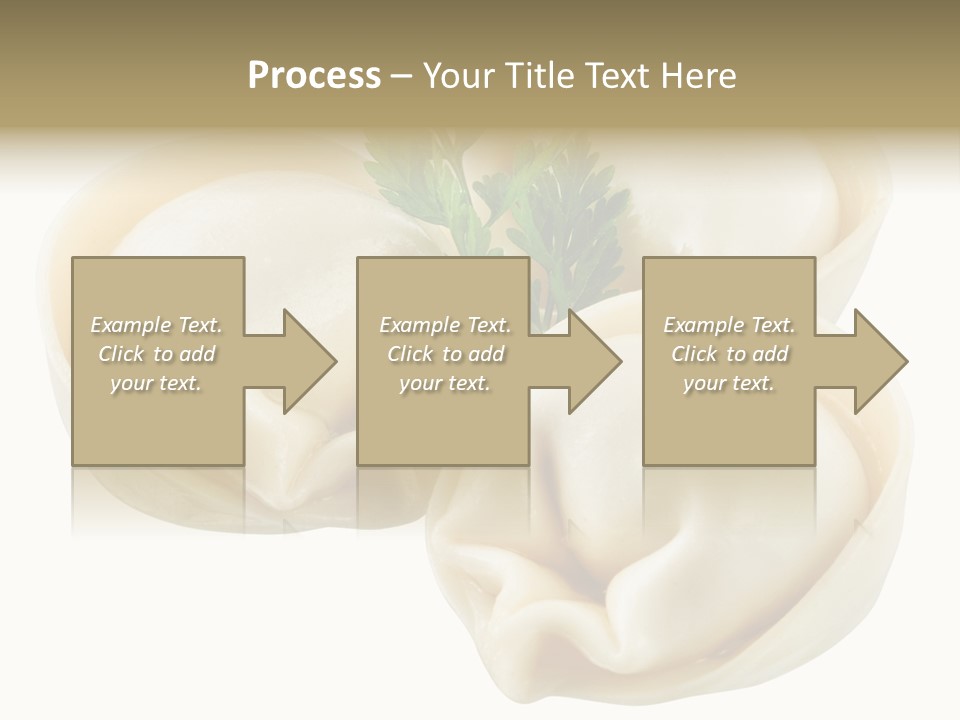 Pelmeni Cook Isolated PowerPoint Template
