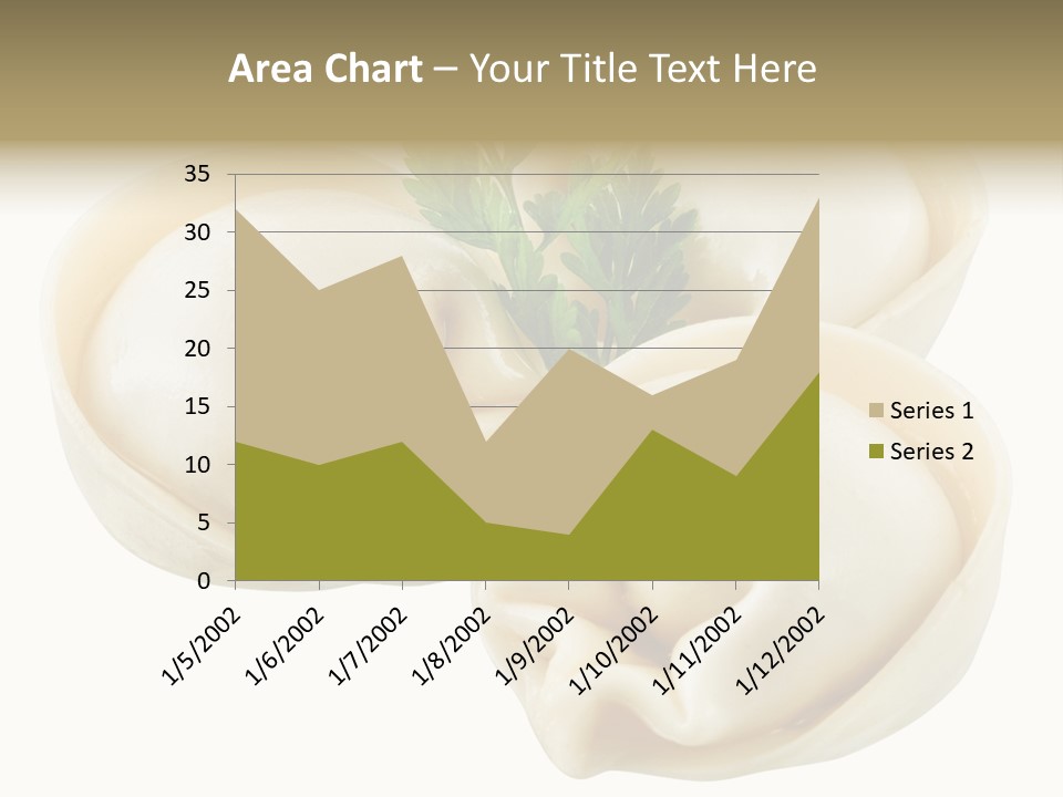 Pelmeni Cook Isolated PowerPoint Template