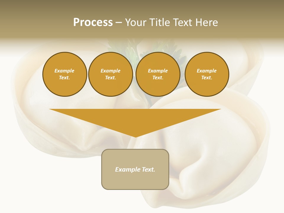 Pelmeni Cook Isolated PowerPoint Template