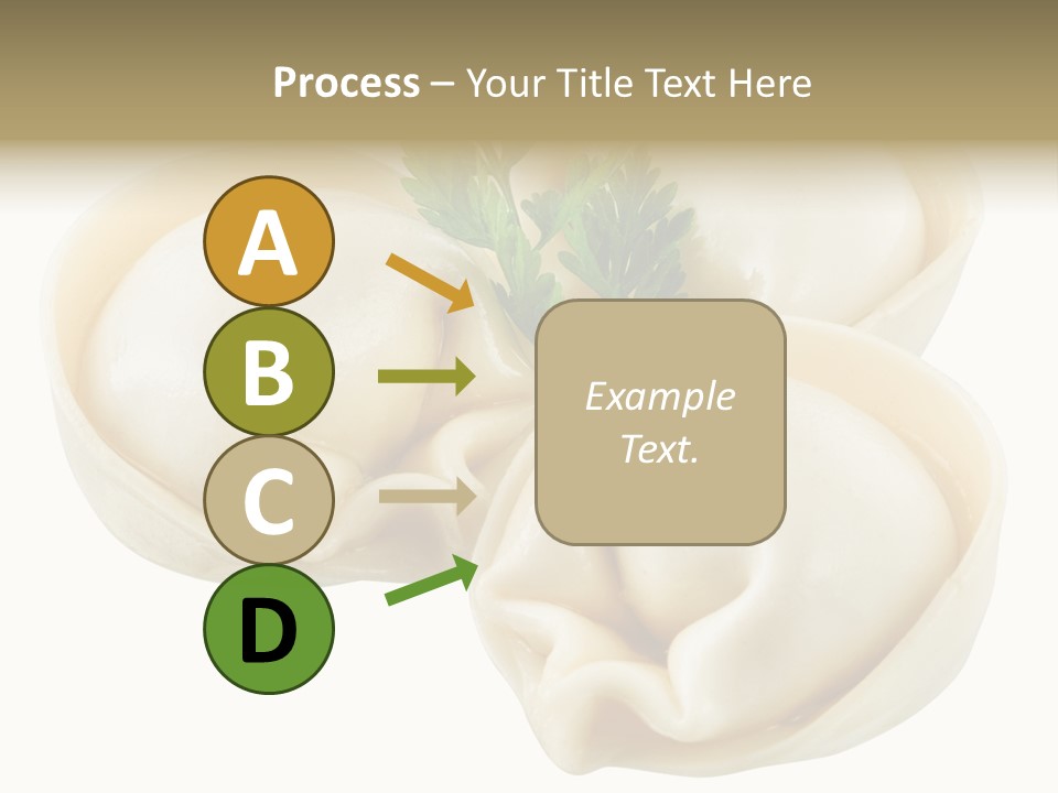 Pelmeni Cook Isolated PowerPoint Template