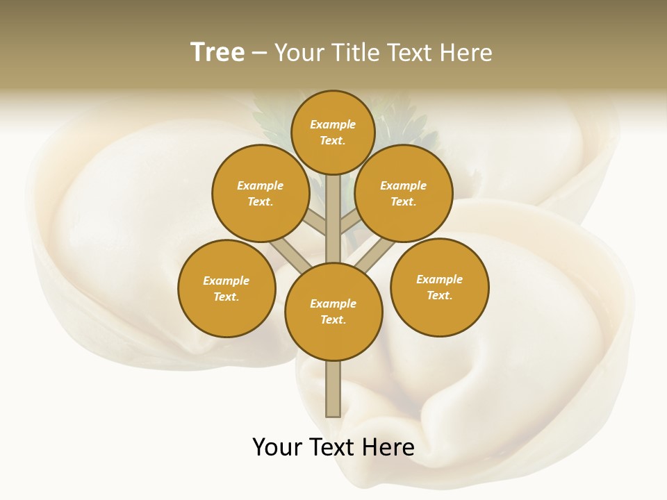 Pelmeni Cook Isolated PowerPoint Template