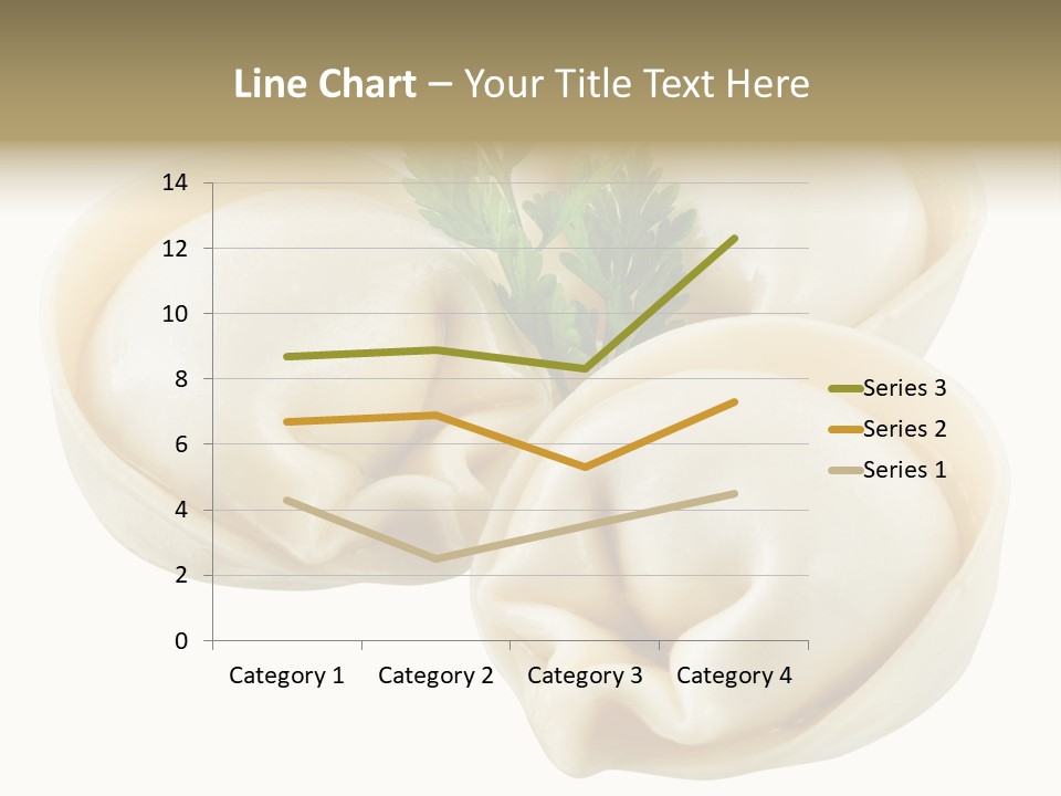 Pelmeni Cook Isolated PowerPoint Template