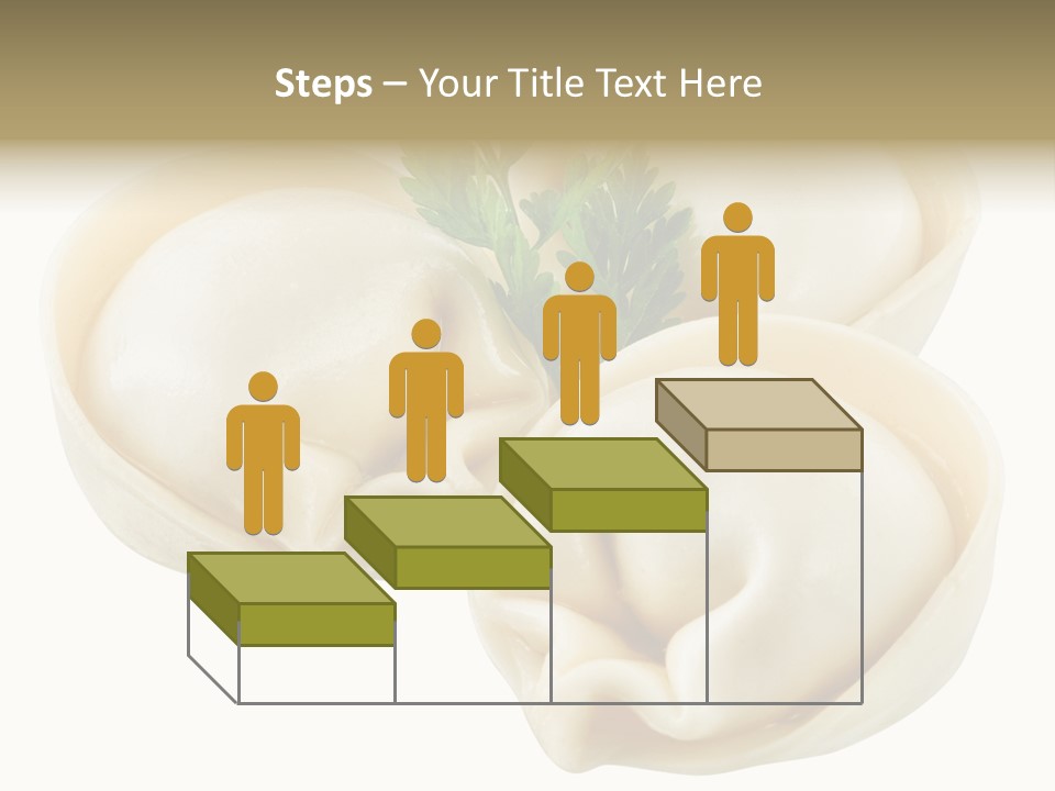 Pelmeni Cook Isolated PowerPoint Template