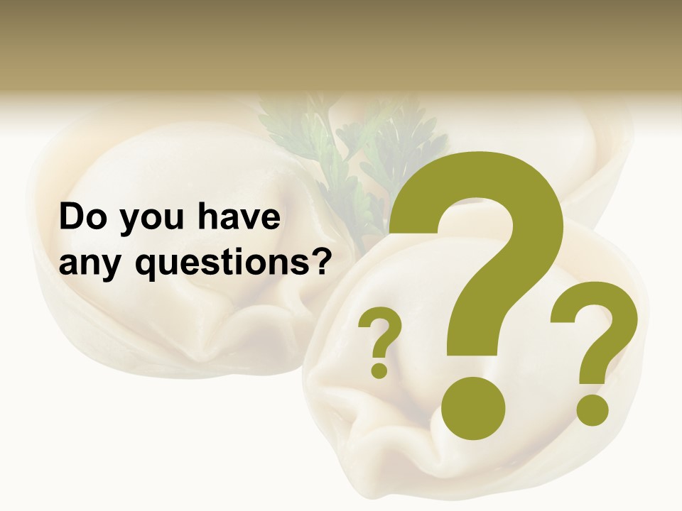 Pelmeni Cook Isolated PowerPoint Template