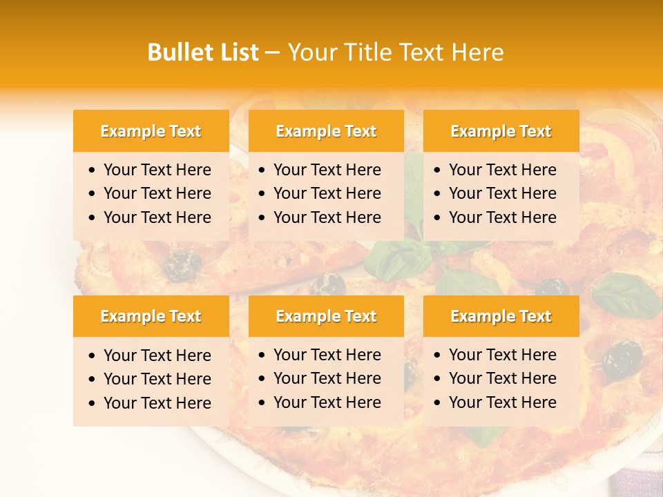 Restaurant Bacon Fast PowerPoint Template