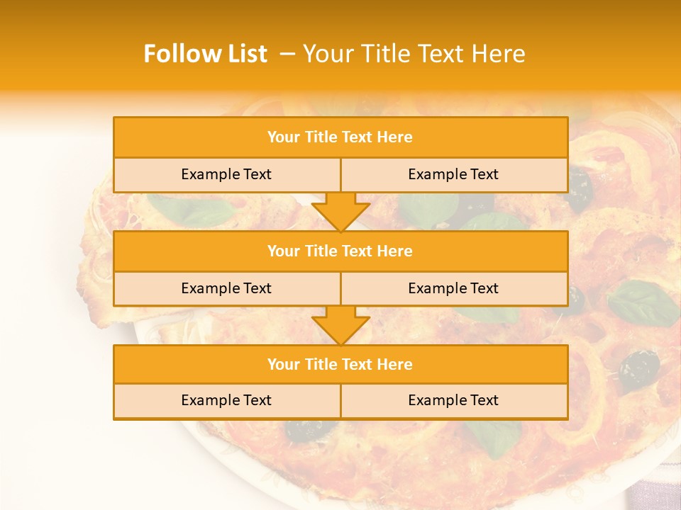 Restaurant Bacon Fast PowerPoint Template
