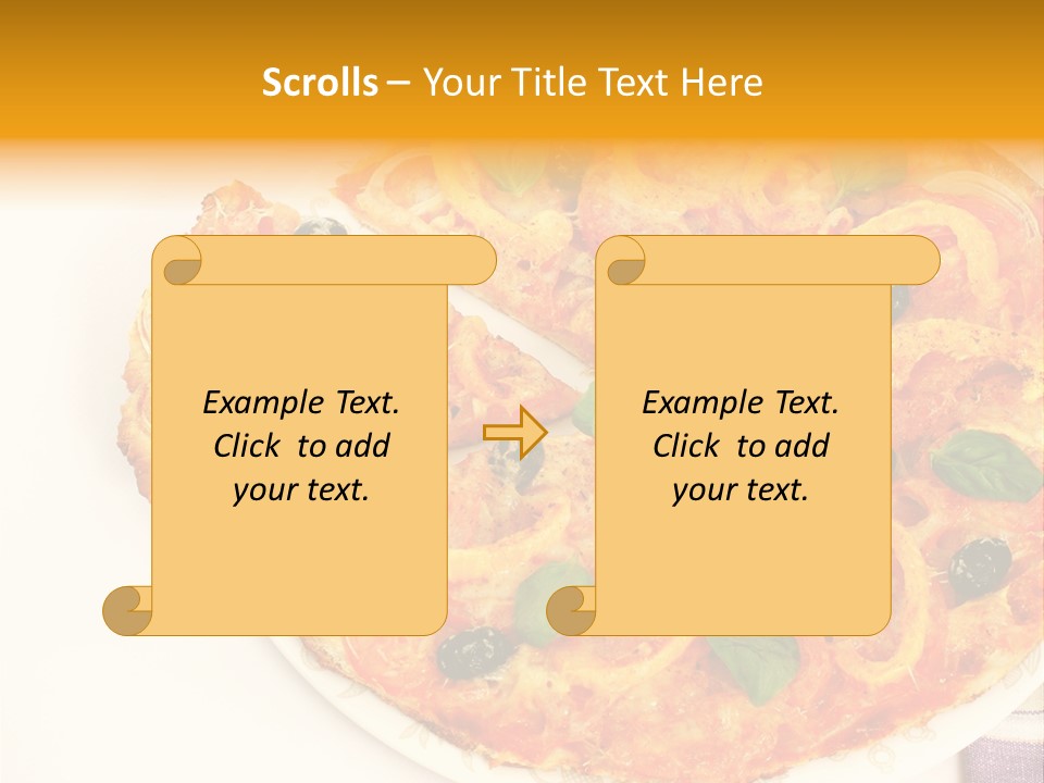 Restaurant Bacon Fast PowerPoint Template