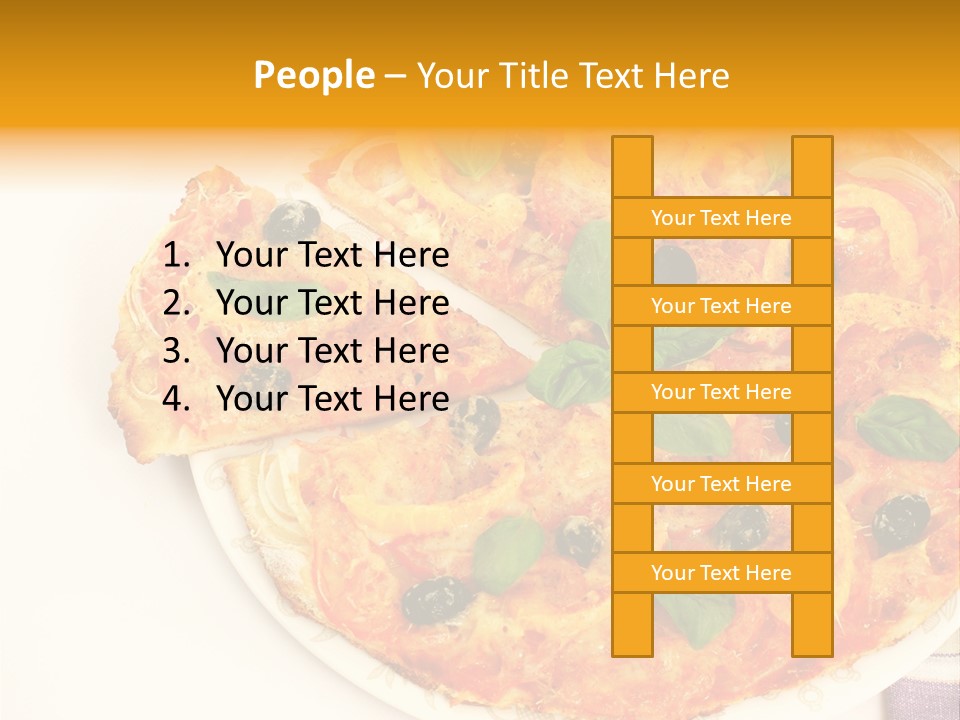 Restaurant Bacon Fast PowerPoint Template