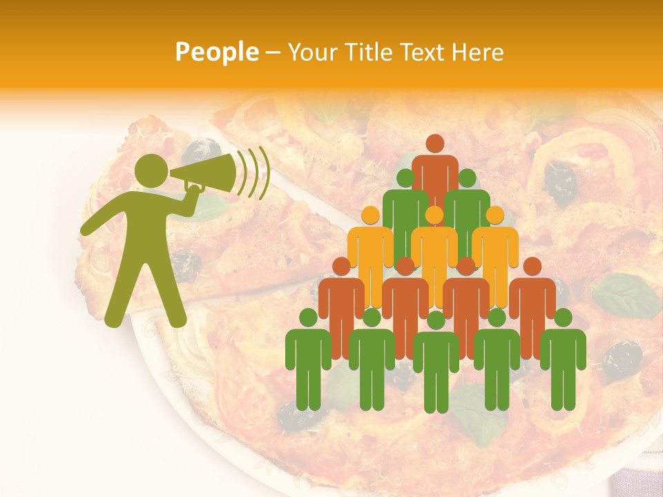 Restaurant Bacon Fast PowerPoint Template