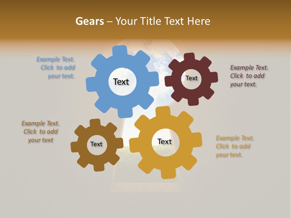 Real Environment Chance PowerPoint Template