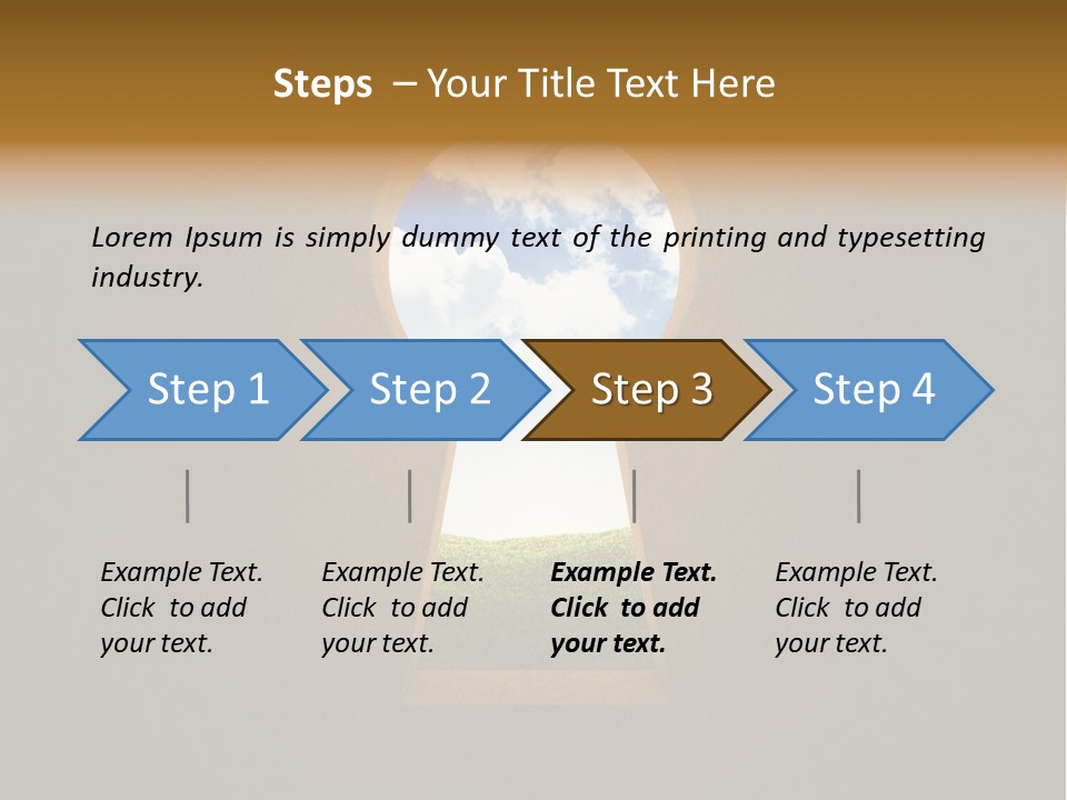 Real Environment Chance PowerPoint Template
