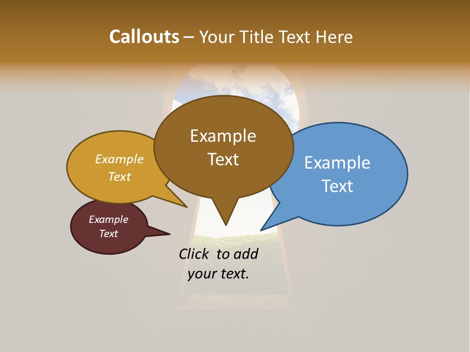 Real Environment Chance PowerPoint Template