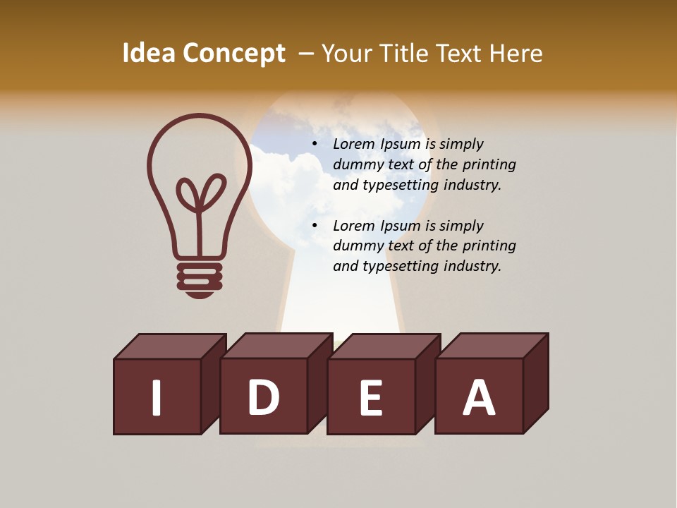 Real Environment Chance PowerPoint Template
