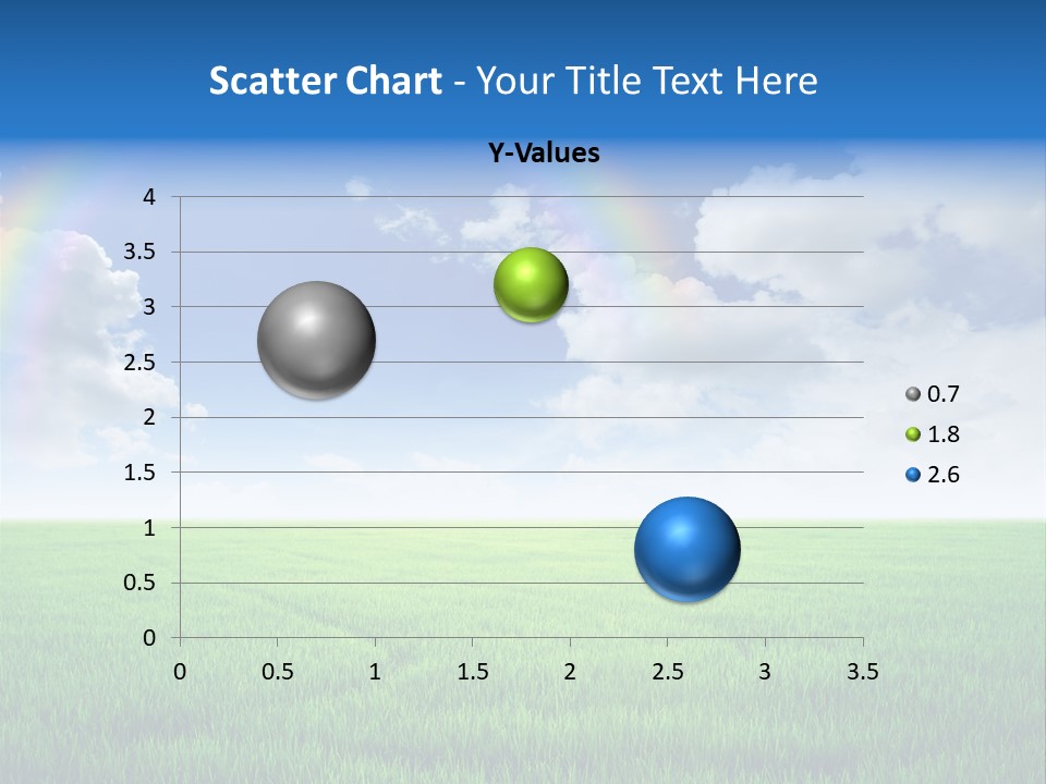 Cloud Ripe Grass PowerPoint Template