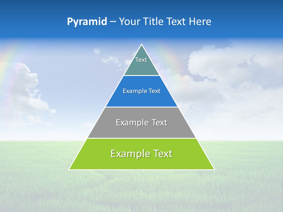 Cloud Ripe Grass PowerPoint Template
