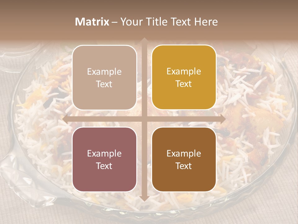 Dinner Pakistani Indian PowerPoint Template