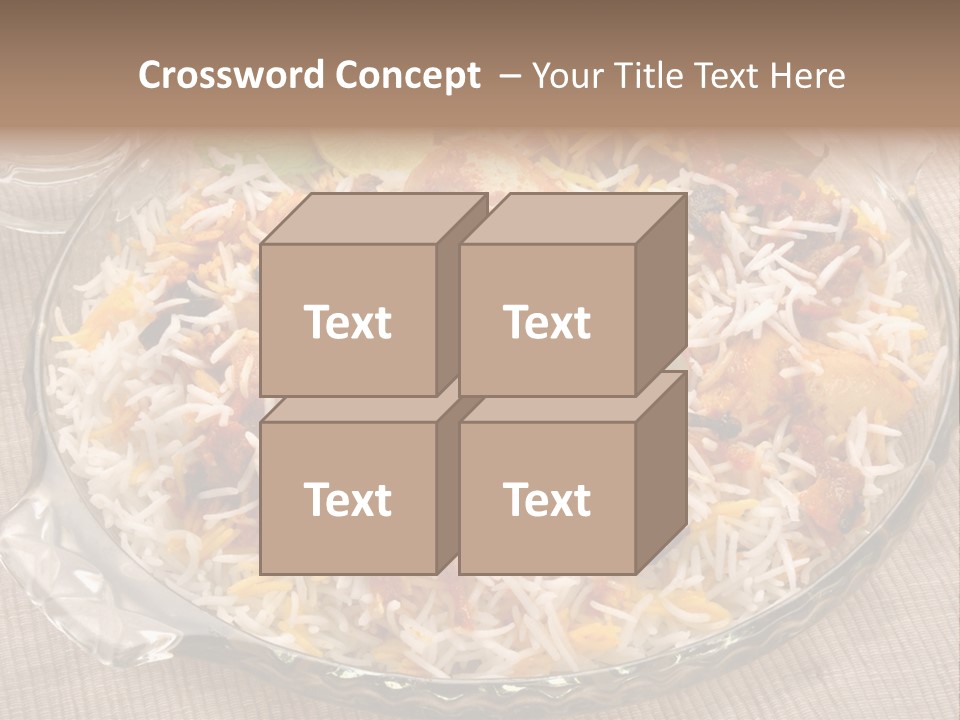 Dinner Pakistani Indian PowerPoint Template