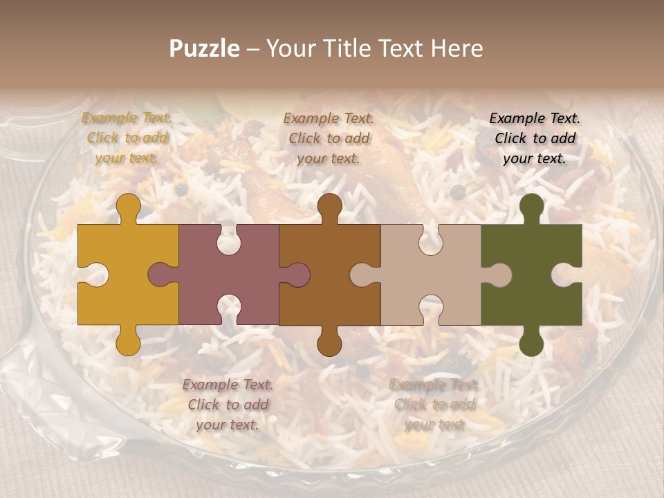 Dinner Pakistani Indian PowerPoint Template